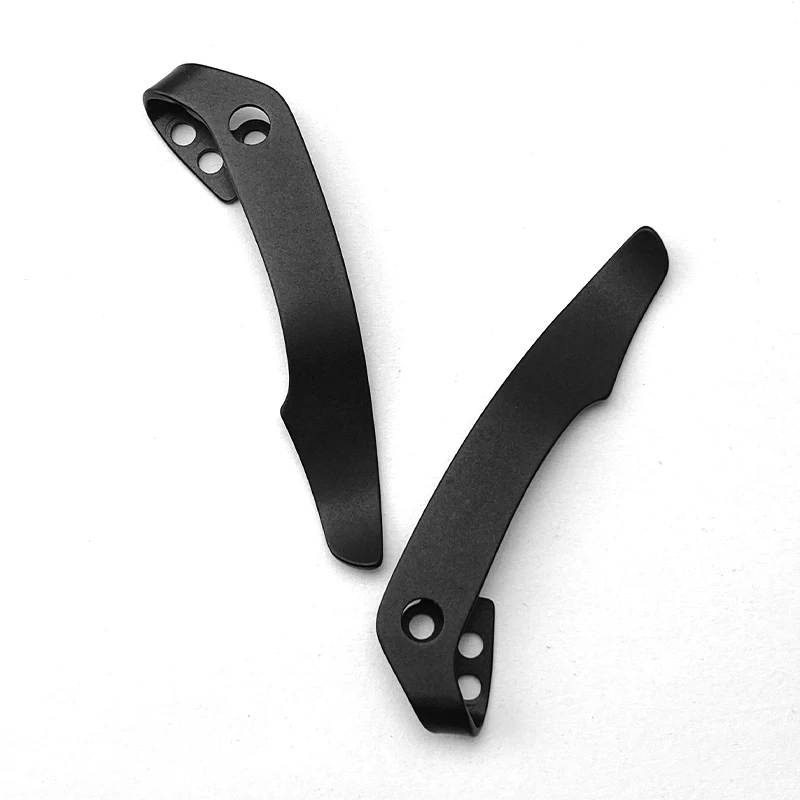 New Titanium Alloy Back Clip for CldSteel 29TLCC Knife DIY Accessories Custom Folding Pocket Knife Back Waist Clip Tool