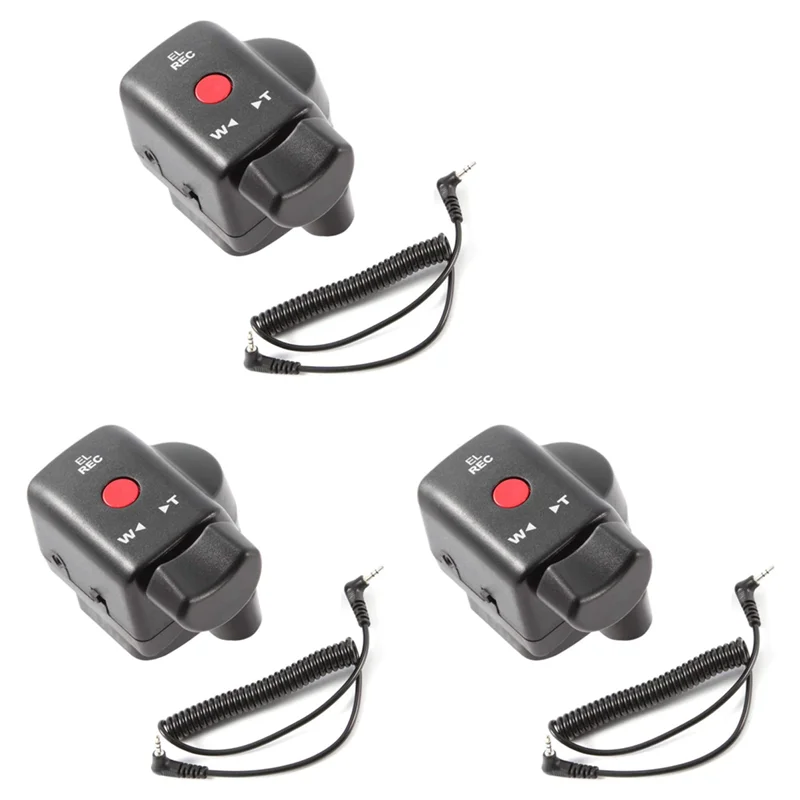 

FEDI-3X Zoom Control DSLR Camcorder Remote Camera Controller 2.5Mm Jack Cable For Sony Panasonic LANC Jack Remote Zoom