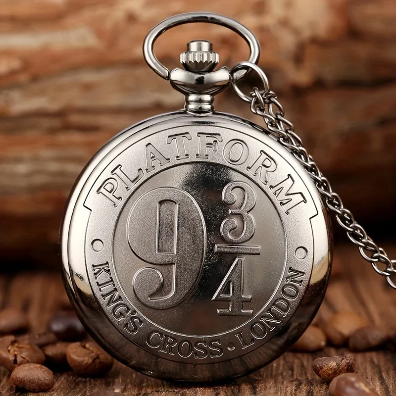 Unique Vintage Quartz Pocket Watch - A Creative Digital Design Pattern for the Style-Conscious
