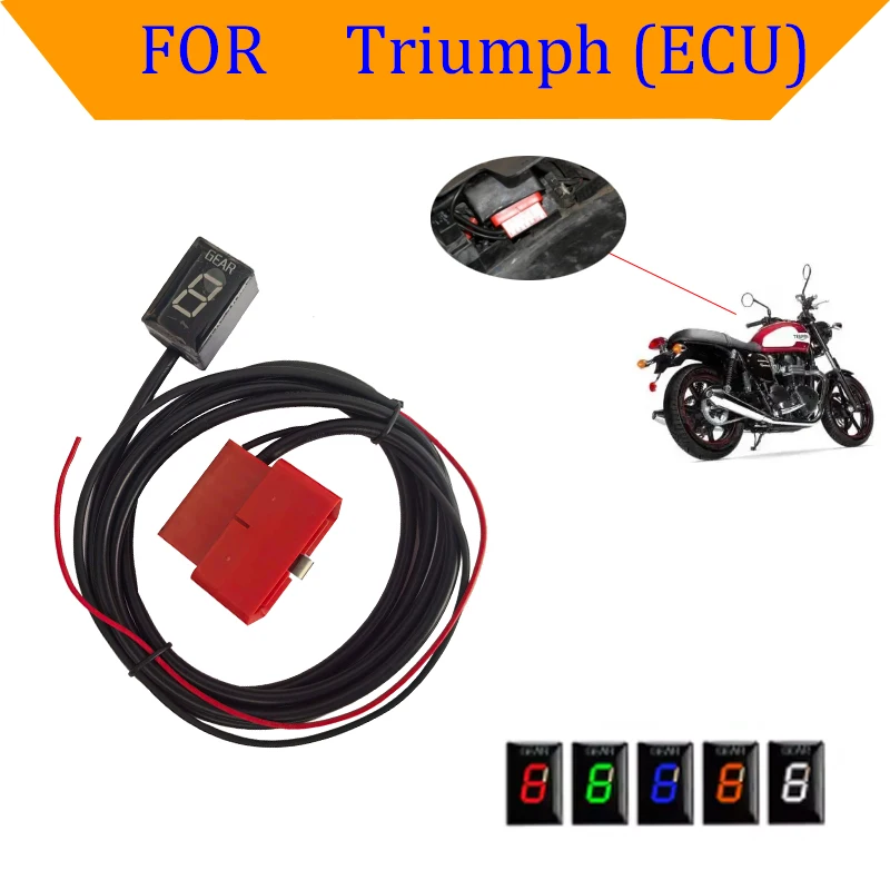 for Triumph Bonneville 865 900 1200 Daytona 675 Scrambler 865 Speed Triple ST1050 Tiger 1050 Thruxton Gear Display Indication