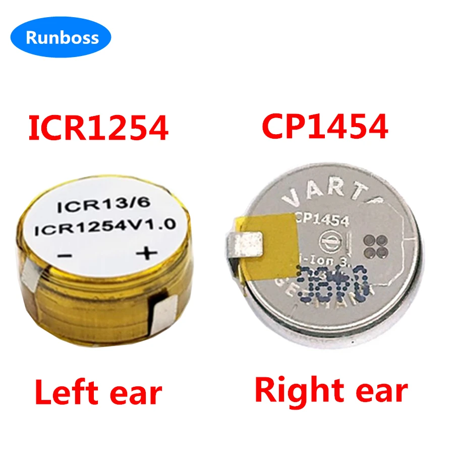 New Earphone Battery for Sennheiser Momentum True Wireless 1/2/3/MTW/M3IETW/M3AEBT With Solder Feet CP1254 70mAh CP1454 85mAh