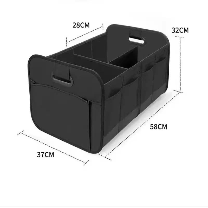 

Cross-border car storage box, trunk storage box, Oxford cloth storage box, large capacity, foldable, in stock for wholesale