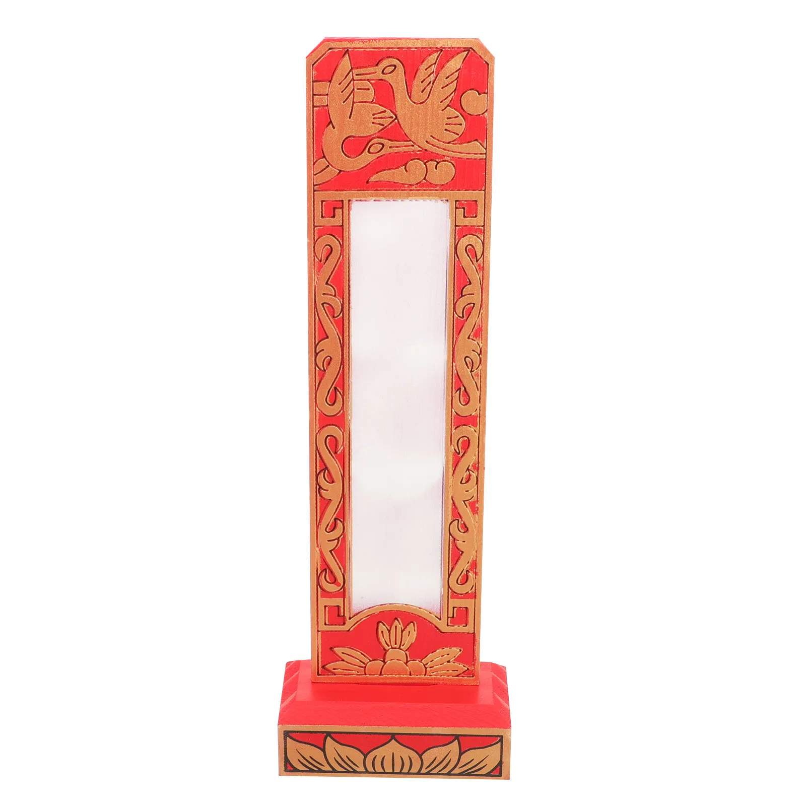 

Деревянная рамка для мемориальной таблички, пустая подложка для подношений, для храмовых обрядов, религиозных ритуалов, церковных траурных церемоний, поминовения предков