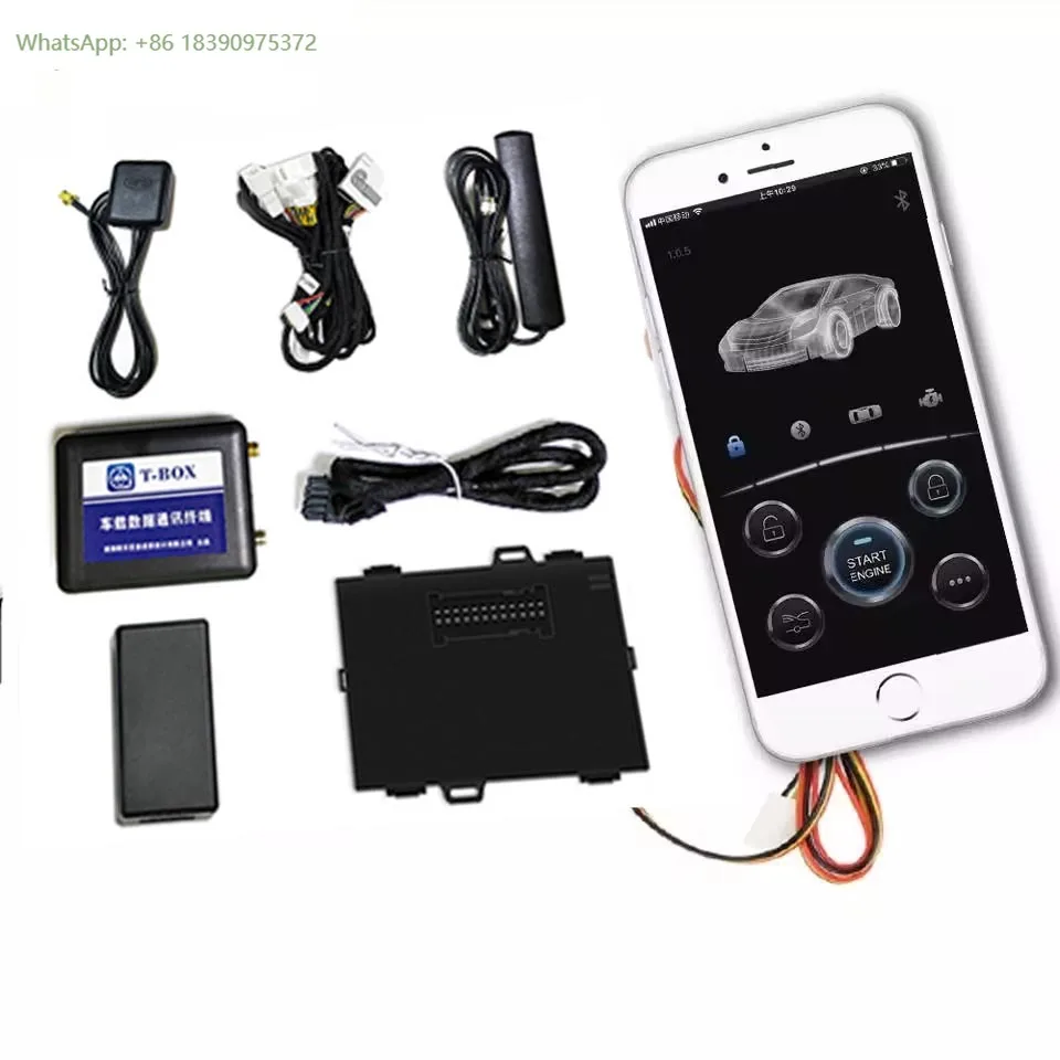 Factory Sales Universal Car Alarm Remote Control Pke Car Keyless Entry Engine Start Alarm System Push Button Remote Start Stop