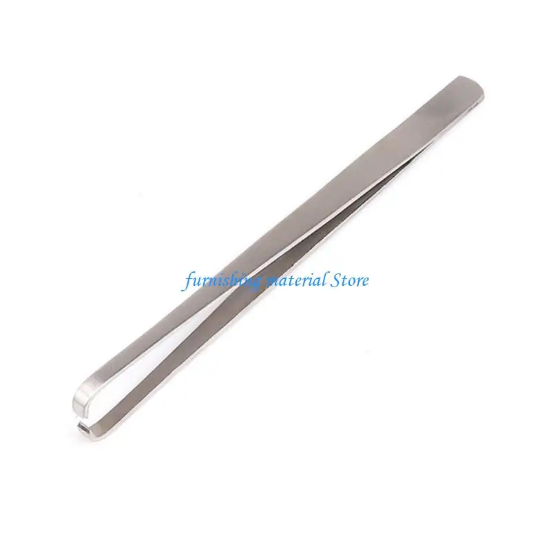 

Y5GD Stainless Steel Tweezers With Nonslip Handle, Essential For Watchmakers Jewelers