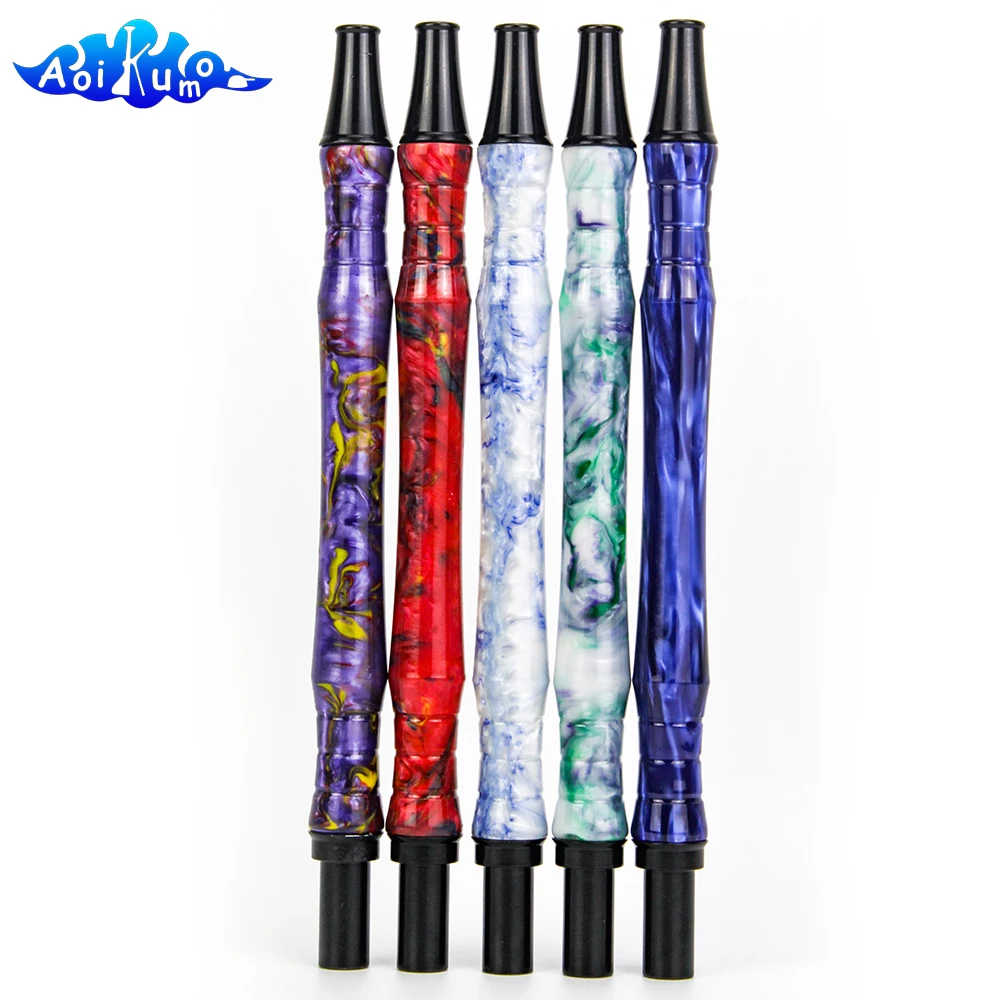 9.64Inch Resin Hookah handle Cachimbas Chicha Shisha Stem Narguile Smoking Water pipe Hookah Handle Accessories