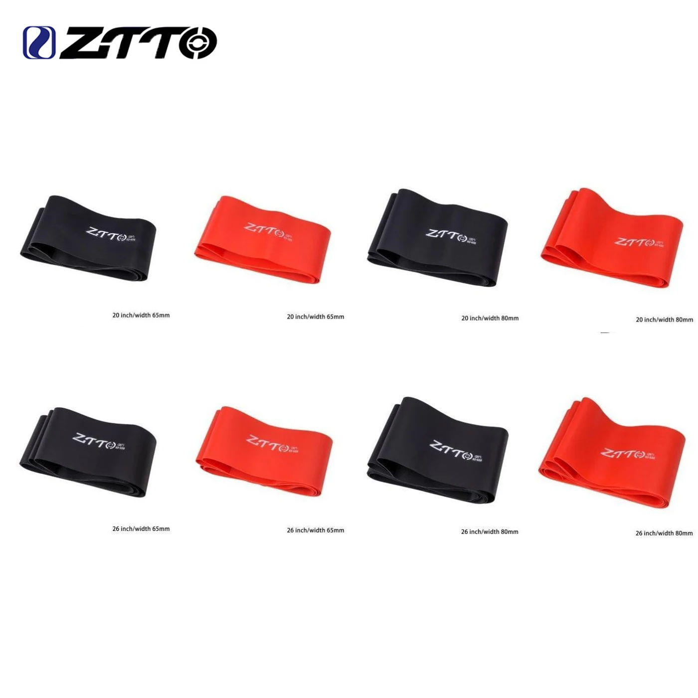 ZTTO Snow Bike Tire Pad Nylon PVC 26 20 Inch Wide Inner Tube Explosion-Proof Anti-stab Belt Rim Liner Anti-Puncture Tape Tyre