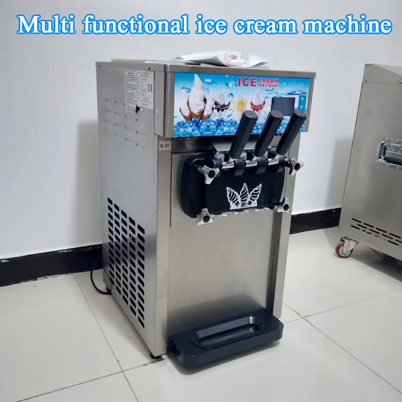 

Ice Cream Machine Home Soft Ice Cream Making Machin Mini Small Automatic Yogurt Cone Machine