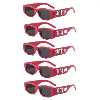 3/5 副裝歐美設計師新款時尚小框方形男女墨鏡 10 最佳銷售 棕櫚天使眼鏡 - №5