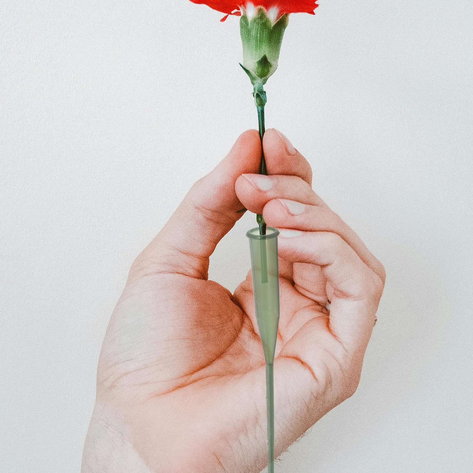 25 個の花用水チューブ生花保存バイアルアレンジメント用栄養液対応コンパクト軽量