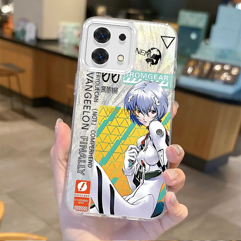 Anime E-Evangelions Ikari Shinji Phone Case for Redmi Note 13 12 11 10 9 ProPlus 13C 12C 10C 9C A2 A1 Hard Non-Slip Matte Covers