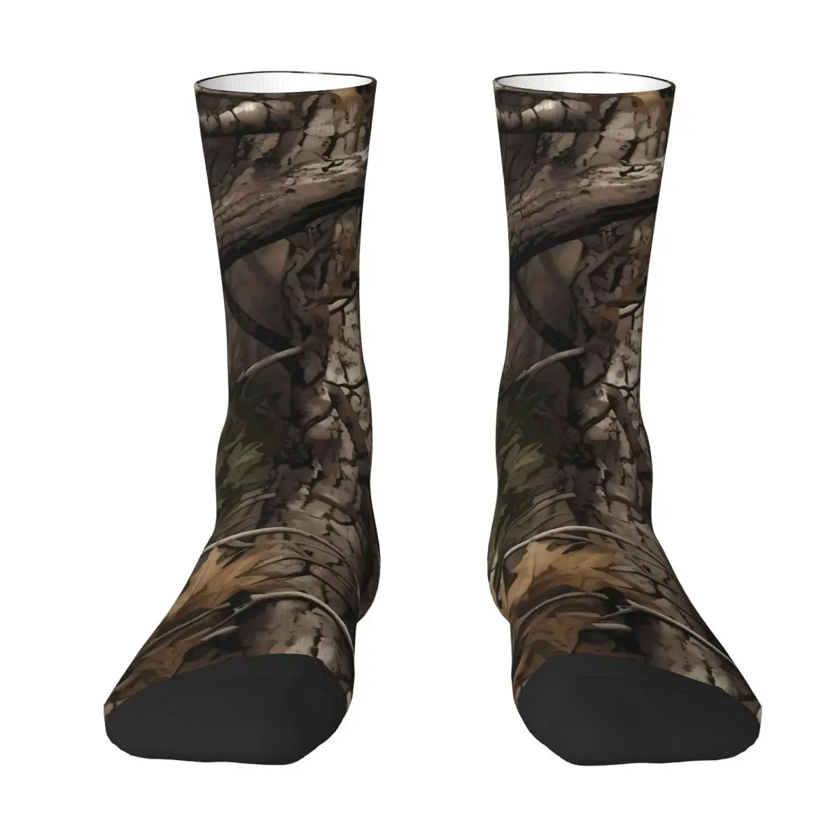 Camouflage Real Tree Hunter Camo Woods Men Women Socks Outdoor Novelty Spring Summer Autumn Winter Stockings Gift