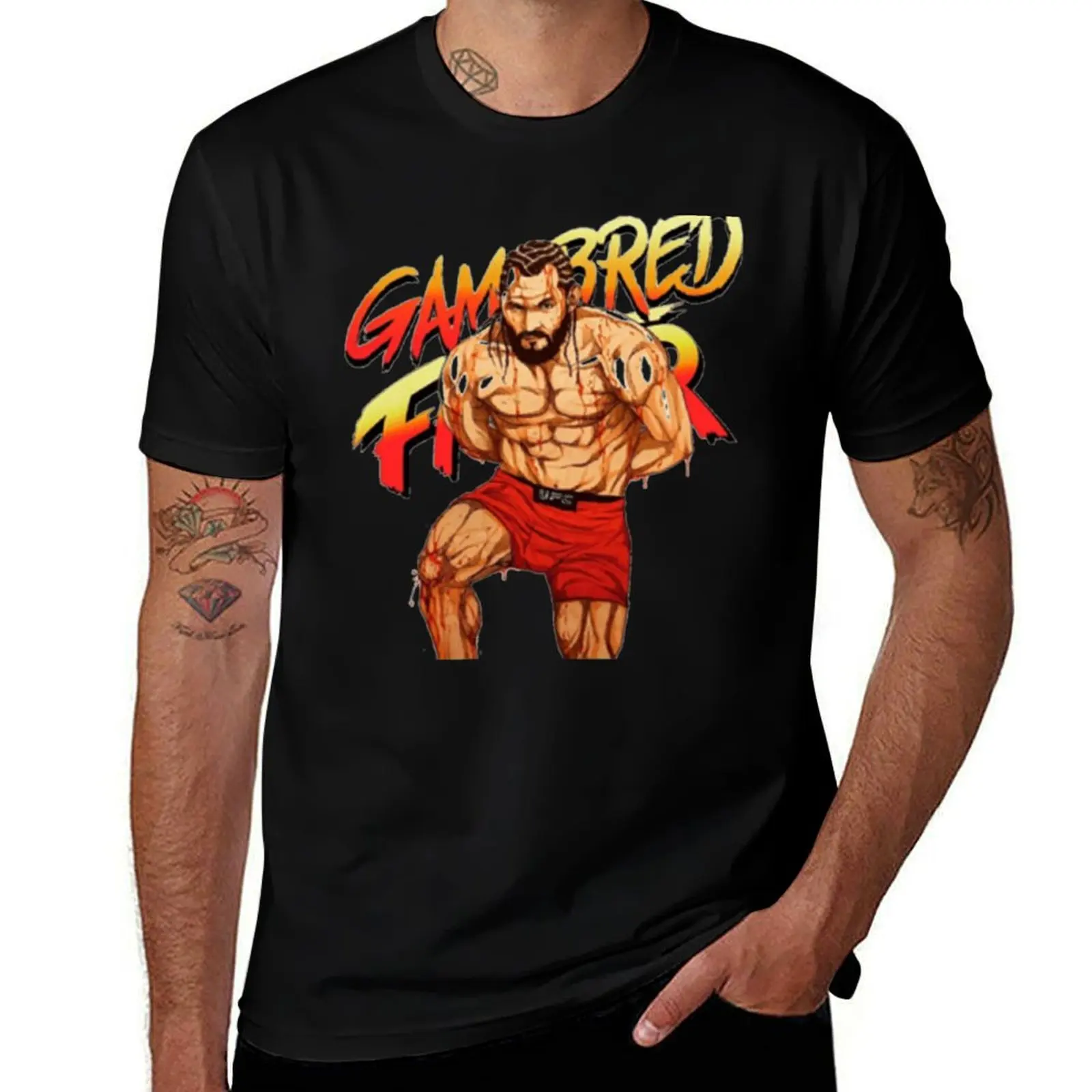

Jorge Masvidal Gamebred Fighter - UFC Classic T-Shirt tshirts personalised custom t-shirts quick drying Men's t shirts