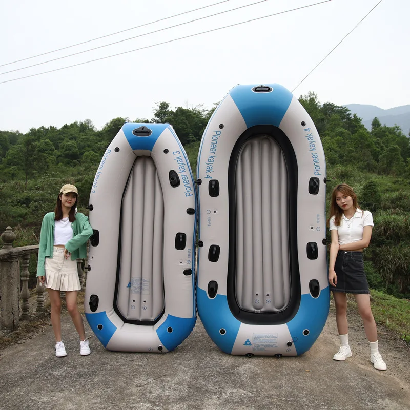 Kayak Inflatable Boat Rubber Boat Automatic Inflatable Thickening Fishing Lower Net Assault Wear-resistant