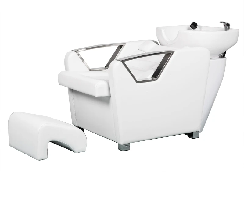 Beauty Salon Shampoo Bed Flushing Bed Lying Half Therapeutic Bed Movable Basin Shampoo Chair