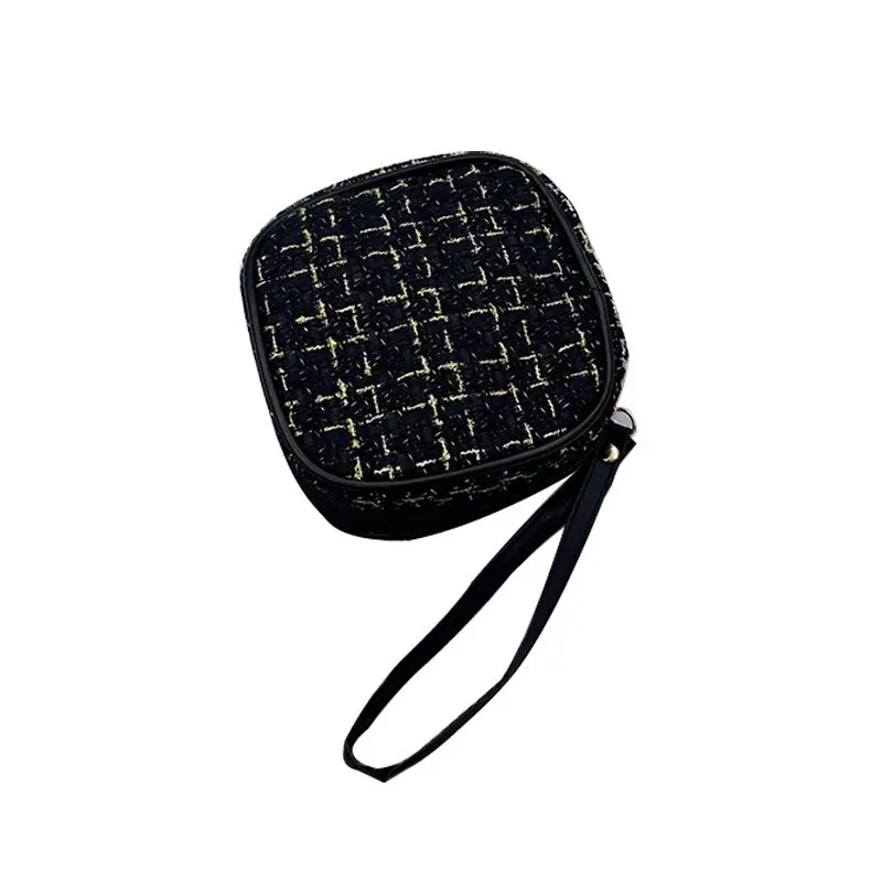 Ladies' Makeup Bag Handheld Mesh Compact Makeup Storage Bag Portable Travel and Business Travel Quality Makeup Bag