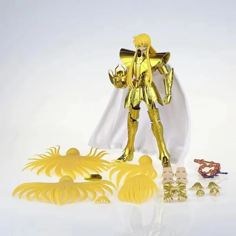 

Saint Seiya Myth Cloth EX Gemini Asprose Deuteros & Virgo Asmita Gold Lost Canvas Action Figures Set Knights of the Zodiac
