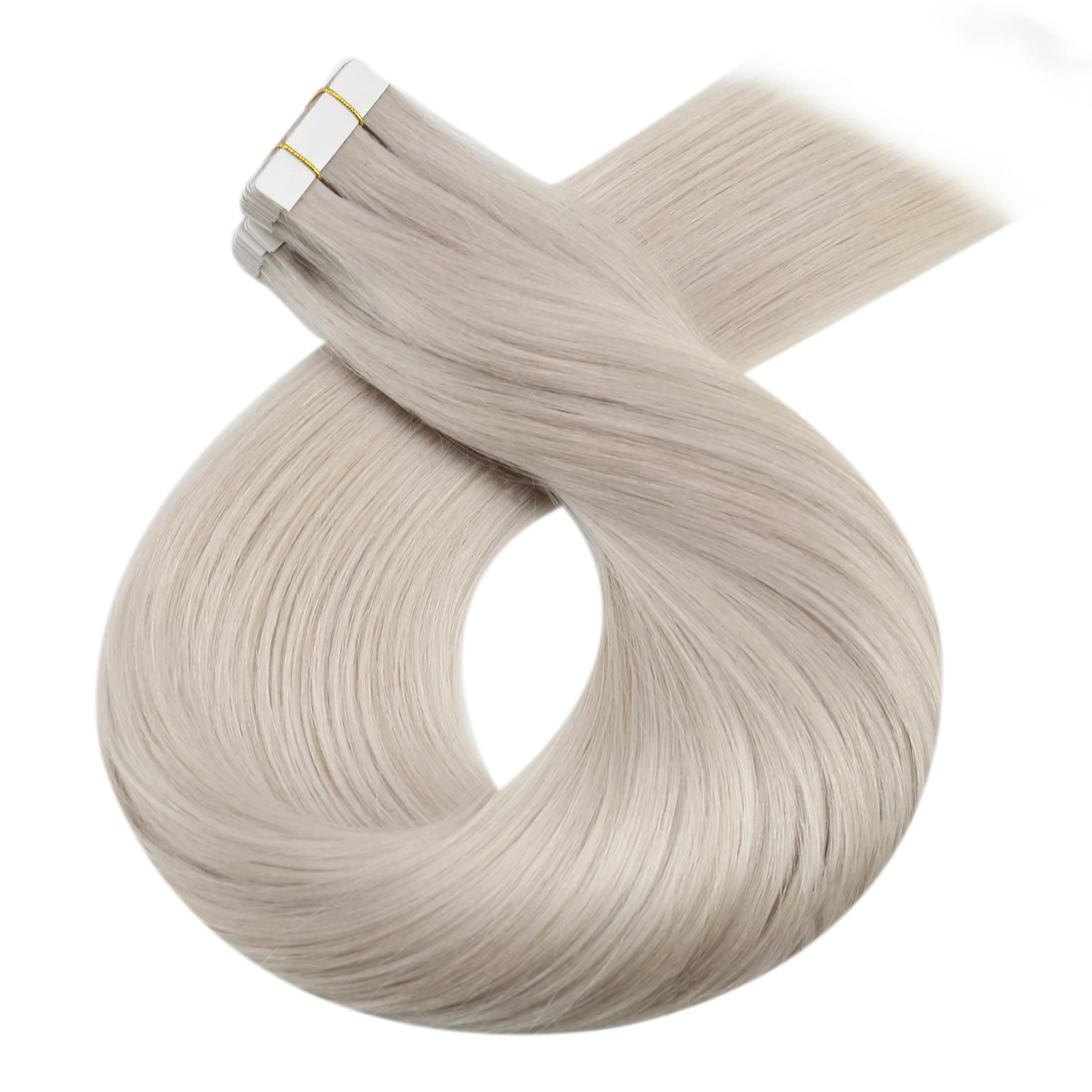 Moresoo Band in Haar Verlängerung Balayage Ombre Maschine Remy Echt Menschliches Haar für Frauen Unsichtbar Nahtlose PU Haut Schuss Gerade haartressen echthaar haarverlängerung echthaar