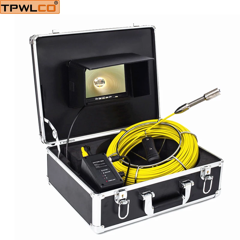 20/30/40/50M Cable 23mm Lens Snake Industrial Endoscope 7