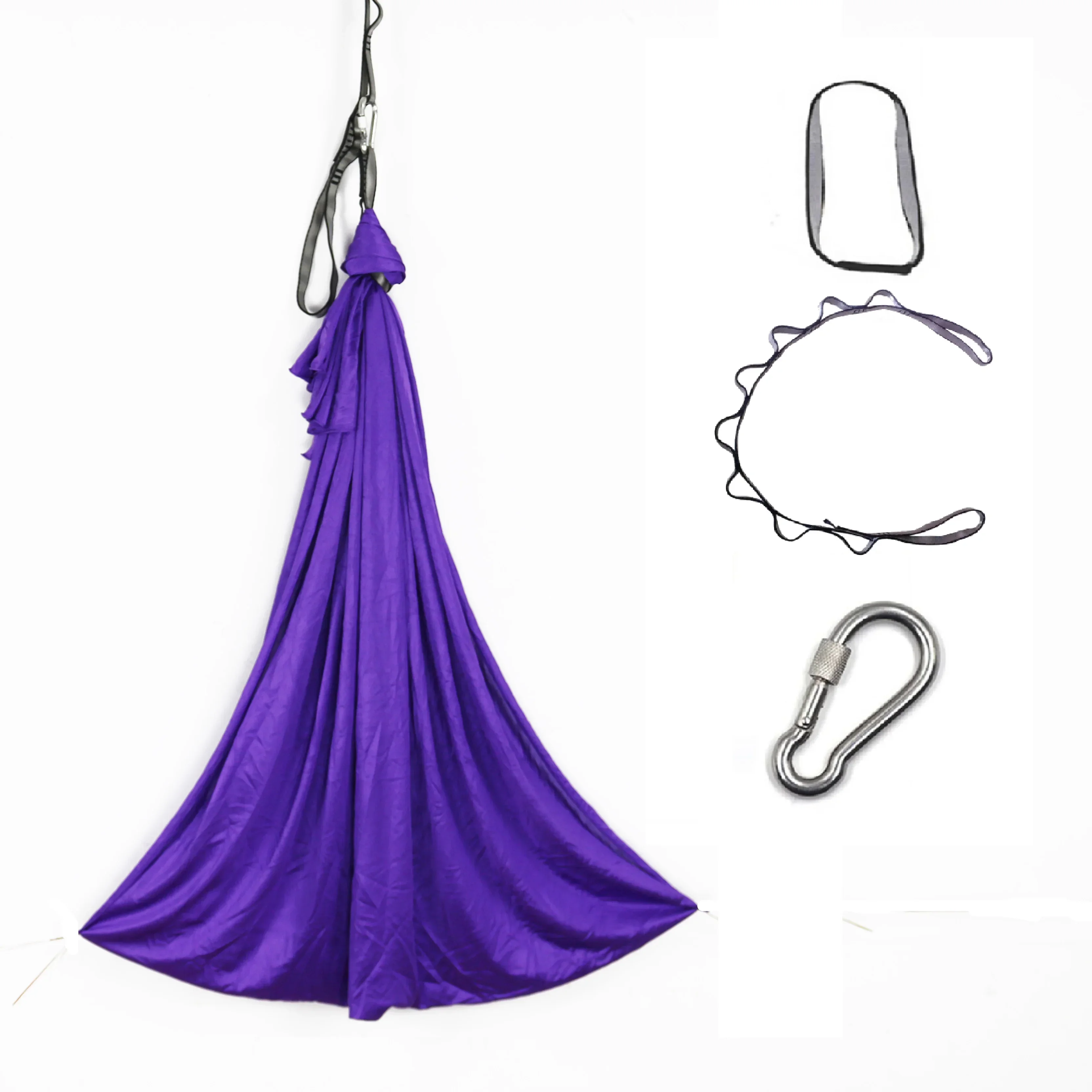 Kinder Sensorische Schaukel Hängematte Stuhl Kinder Yoga Hängematte Elastische Bett Indoor Outdoor Schlafzimmer Pod mit Extender Seil und Karabiner