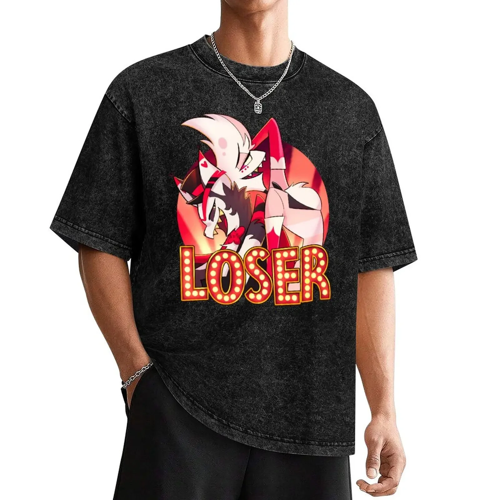 Losers together T-Shirt cotton graphic tees custom t shirt clothing for men