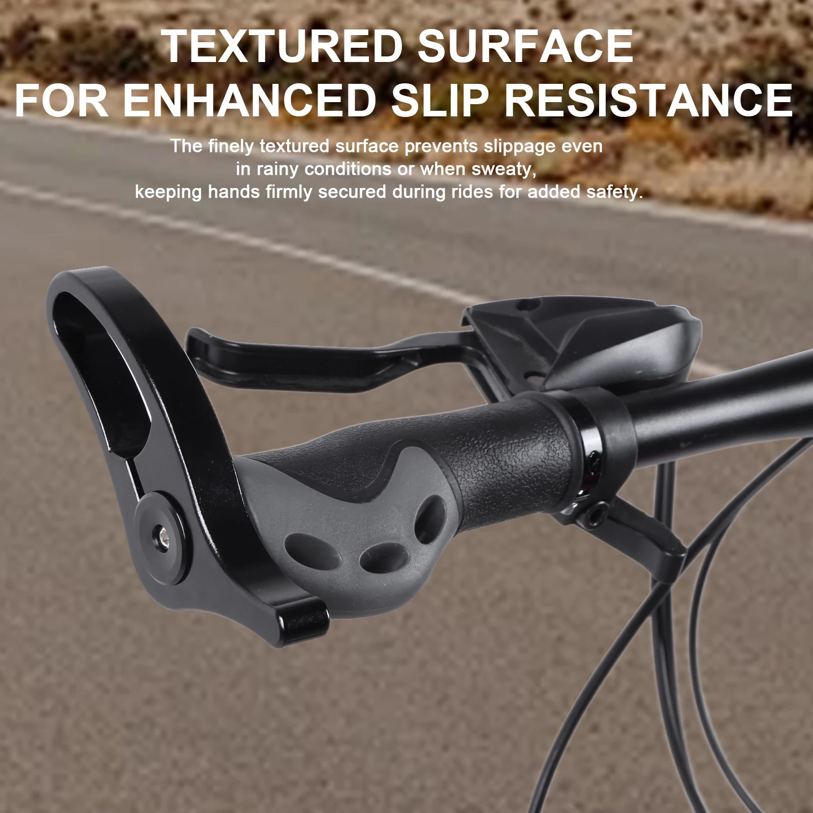 مقابض مقود الدراجة، مقابض مقبض الدراجة غير القابلة للانزلاق، مقابض دراجة الطريق، ملحقات الدراجة