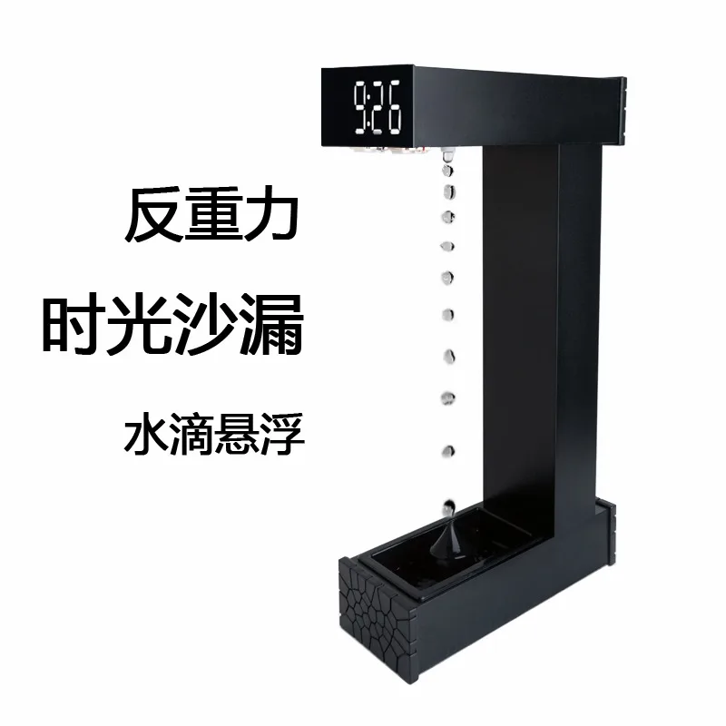 Anti-gravity Water Drop Backflow Magnetic Suspension Gravitational Table Top Pendulum Perpetual Motion Newton Physics High-tech