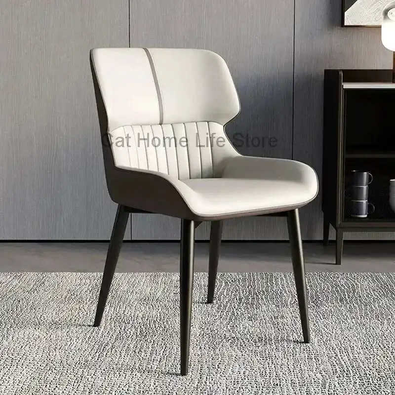 

Vintage Furniture Dresser Chair Relaxing Leather Dining Home Room Luxury Design Armchairs Vanity Single Sofa Pink Chairs