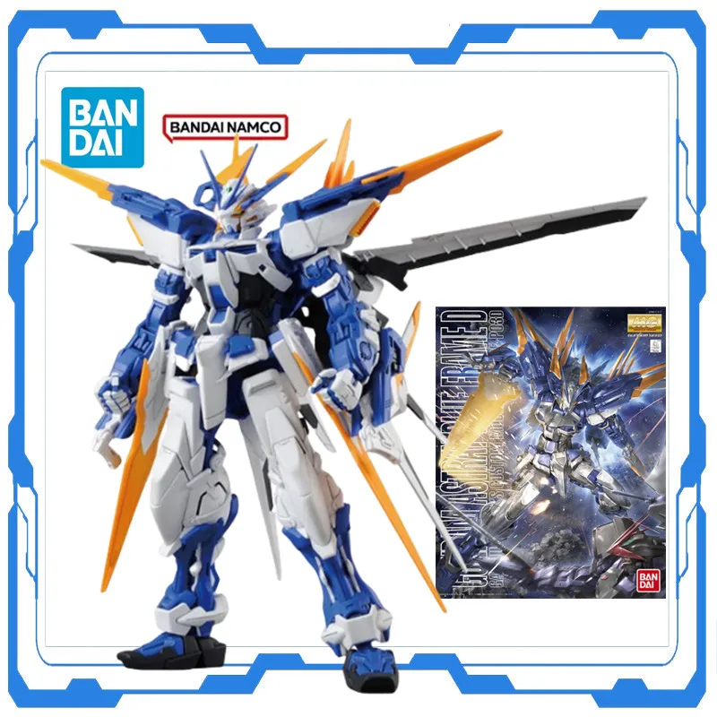 

Original Bandai Genuine Gundam MG 1/100 ASTRAYD BLUE FRAME D Anime Assembly Model Kit Figure Action Desktop Ornament Toys Gifts