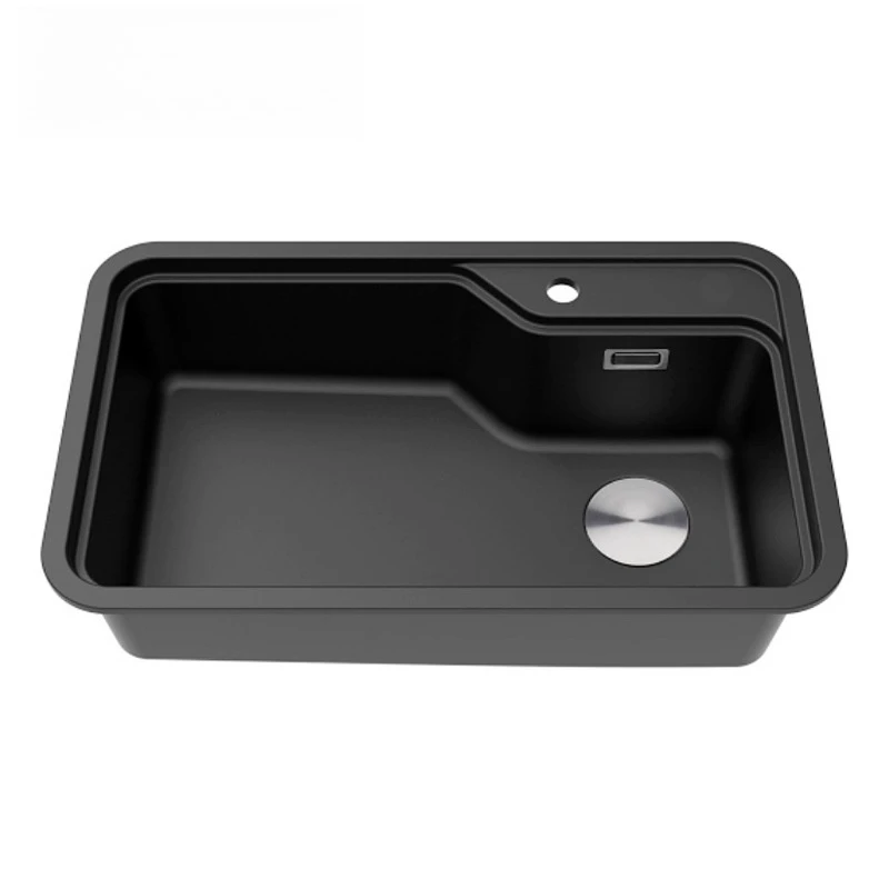 

Quartz stone sink wholesale, household table washing basin under the table washing basin, kitchen sink large single tank