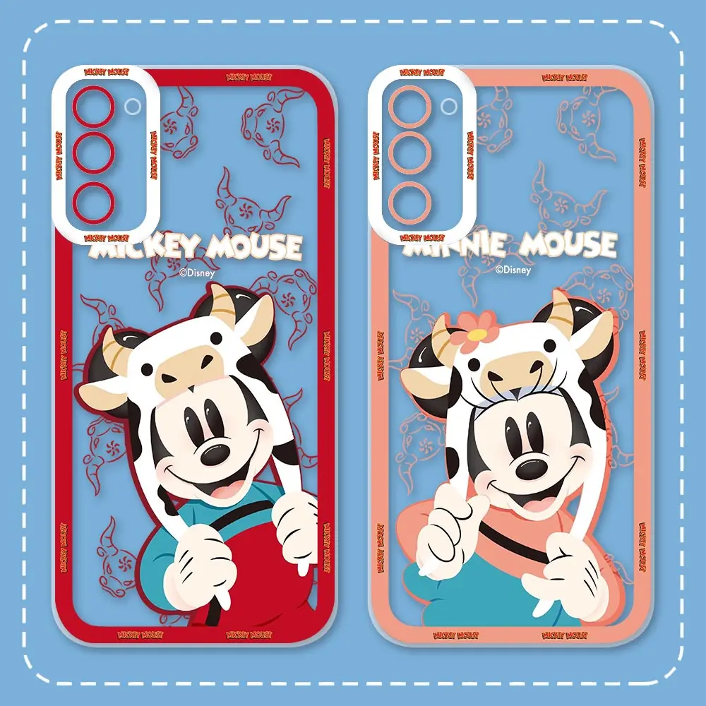 M-Mickey Mouse Minnie Case For Samsung A81 A11 A10 A10S A03 A03S A02 M60 M23 M22 M12 M11 M02 J7 J6 J530 J4 J2 F12 Prime 5G Cover