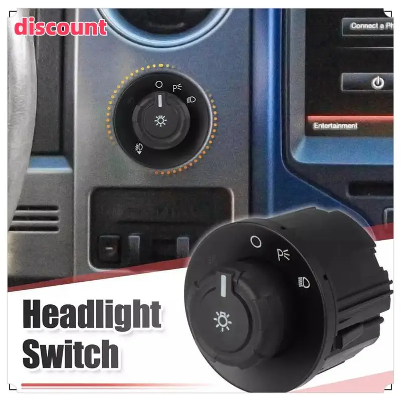 

Отличное качество-9L3Z-11654-BA 9L3Z11654BA 10-контактный переключатель автомобильных фар HLS1470 для Ford F150 F-150 HLS1466 SW6636 LHD