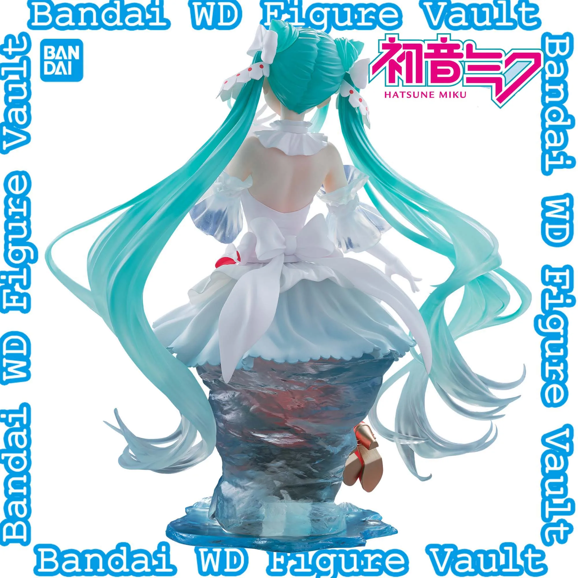 Disponibile Bandai Hatsune Miku BANPRESTO EVOLVE Clearluxe-Clione-Figura 18CM PVC Figura Altamente Dettagliato Modello Da Collezione Giocattolo Regalo
