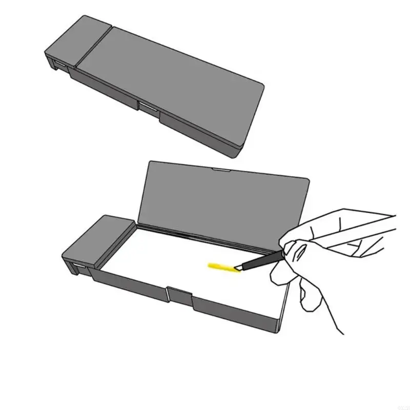 الصباغ ترطيب صينية البقاء رطب لوحة الصباغ خلط صينية قلم القلم موقف