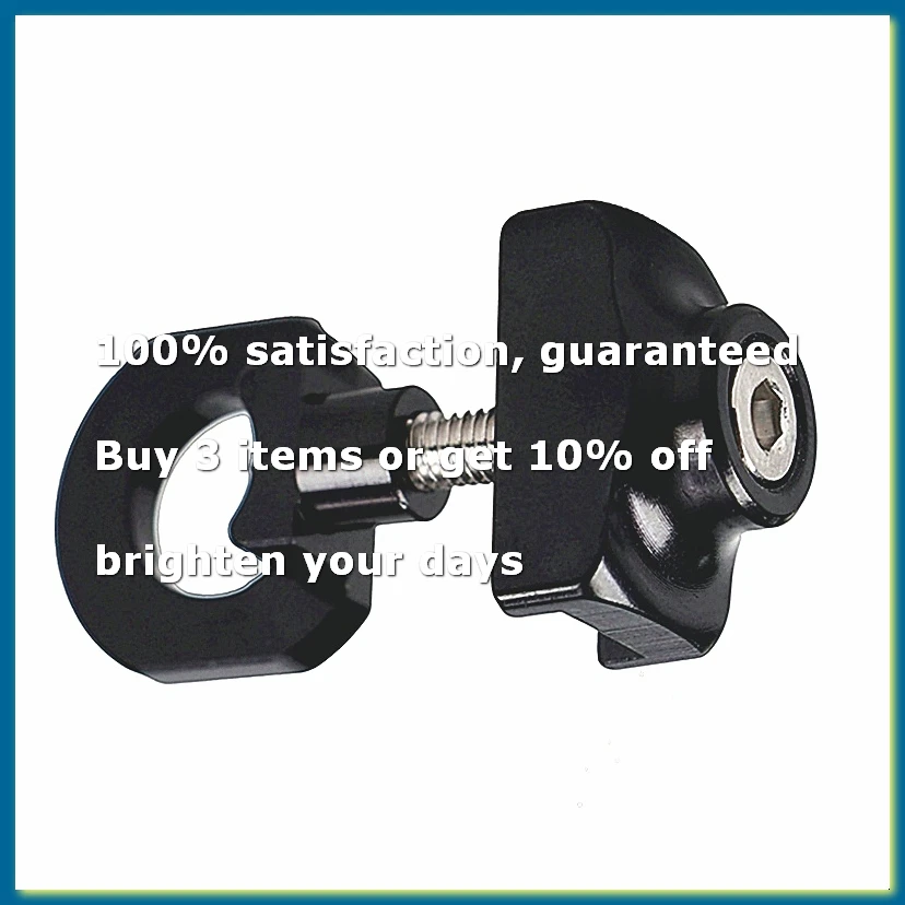 Aluminum Alloy Chain Regulator for Folding Bicycle Chain Tightener is Suitable for Folding Bicycle Zipper. Black