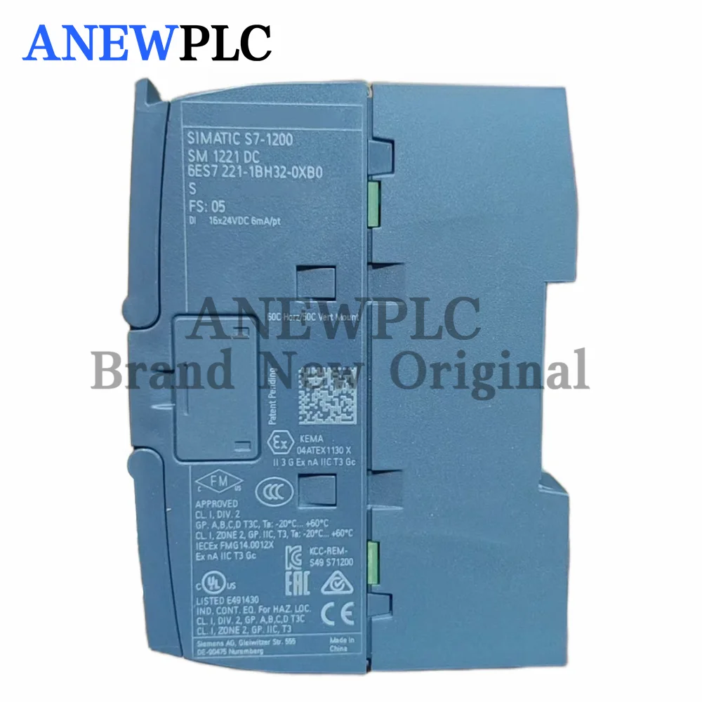 Original For Siemens SIMATIC S7-1200 6ES7221-1BF32-0XB0 6ES7223-1QH32-0XB0 1BF32 1QH32 1BH32 1PH32 1PL32 1BL32 6ES72231PL320XB0