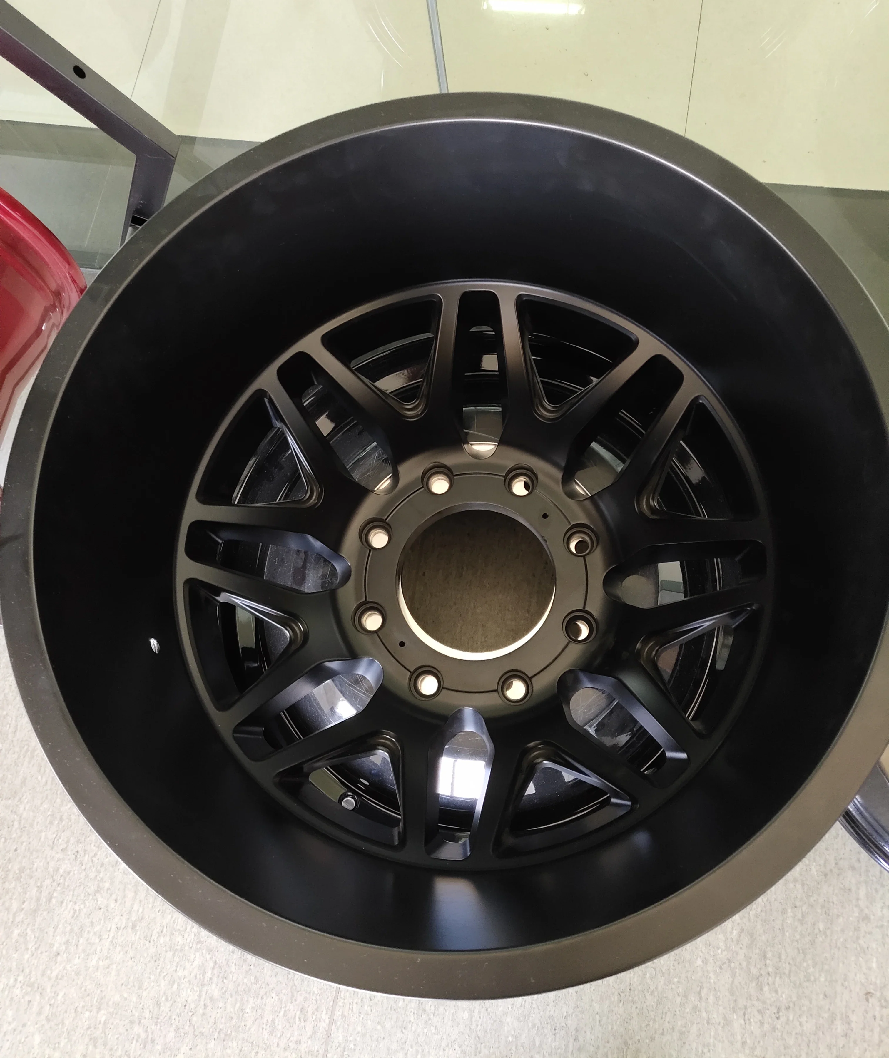 Custom Heavy Duty 20 Inch 20x8.25 8x6.5 8x200 8x210 Alloy 1-PC Casting Special Vehicles Truck Wheel Rims