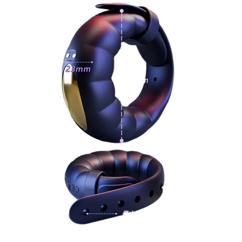 APP Remote Control Vibrating Cock Ring, Rechargeable Pleasure Ring for Couples, Personal Intimate Massager