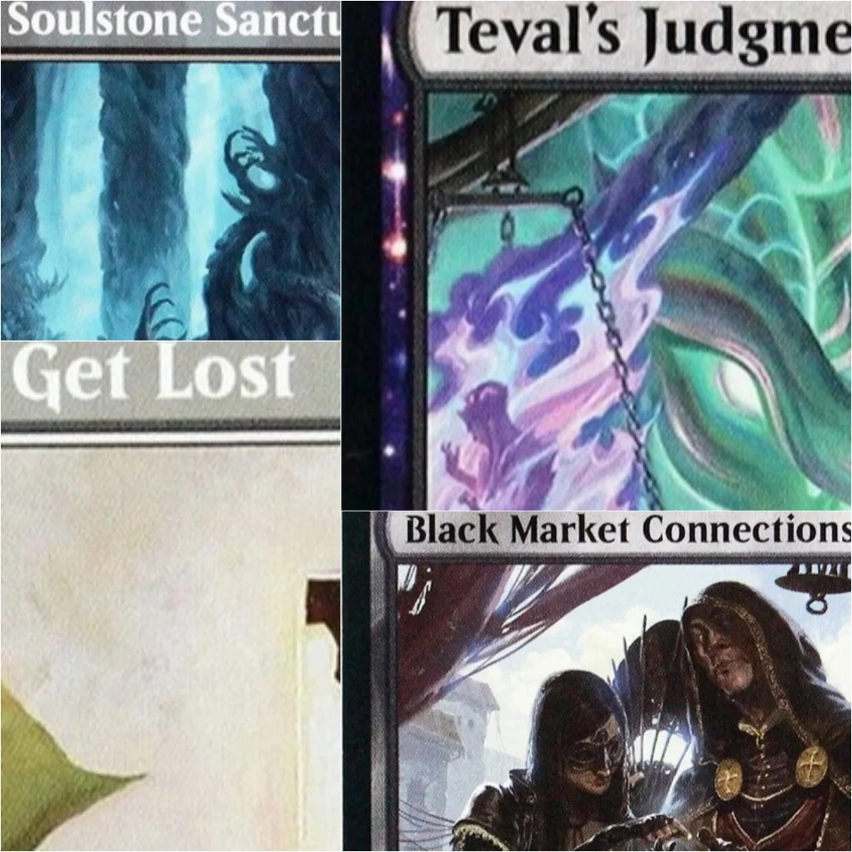 Soulstone Sanctuary/Charismatic Conqueror cartes proxy magiques hautes qualité de jeu Proxy rassemblement jeu de société jeu de cartes à collectionner