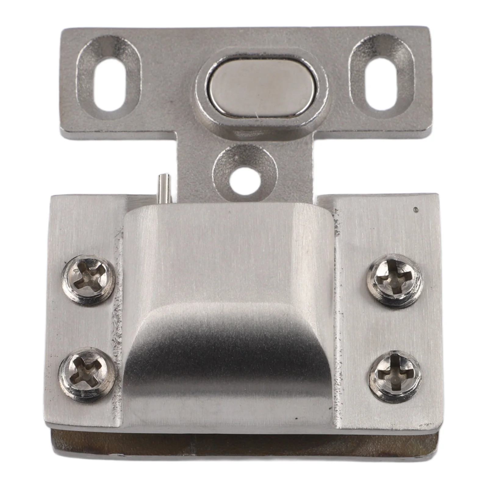 Hydraulic Glass Door Hinge with U Shape Buckle No Drilling Needed Suitable for Frameless Glass Doors 5mm to 8mm Stainless Steel