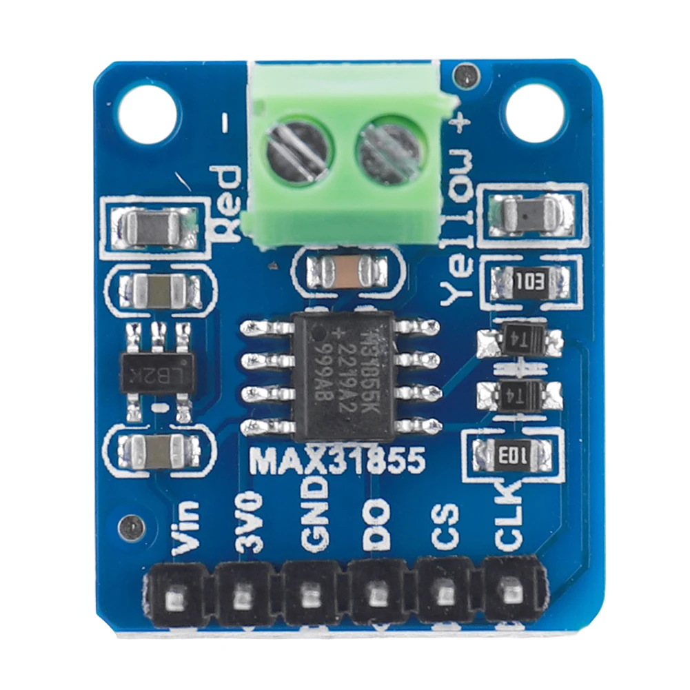 MAX31855 Temperature Measurement Module Readable K Type Thermocouple Probe Sensor -200℃ To +1350℃ Digital Output for Arduino