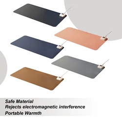 Electric Heat MousePad Table Mat Display Temperature Heating Mouses Pad Keep Winter Warm Hand For Office Computer Desk Keyboard