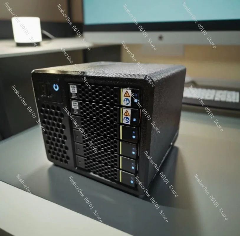 Mini NAS Chassis 6 Bay 2.5 Inch All Flash Storage Case Network Attached Storage Enclosure Compact Multi Drive Server Case  Home - view 6