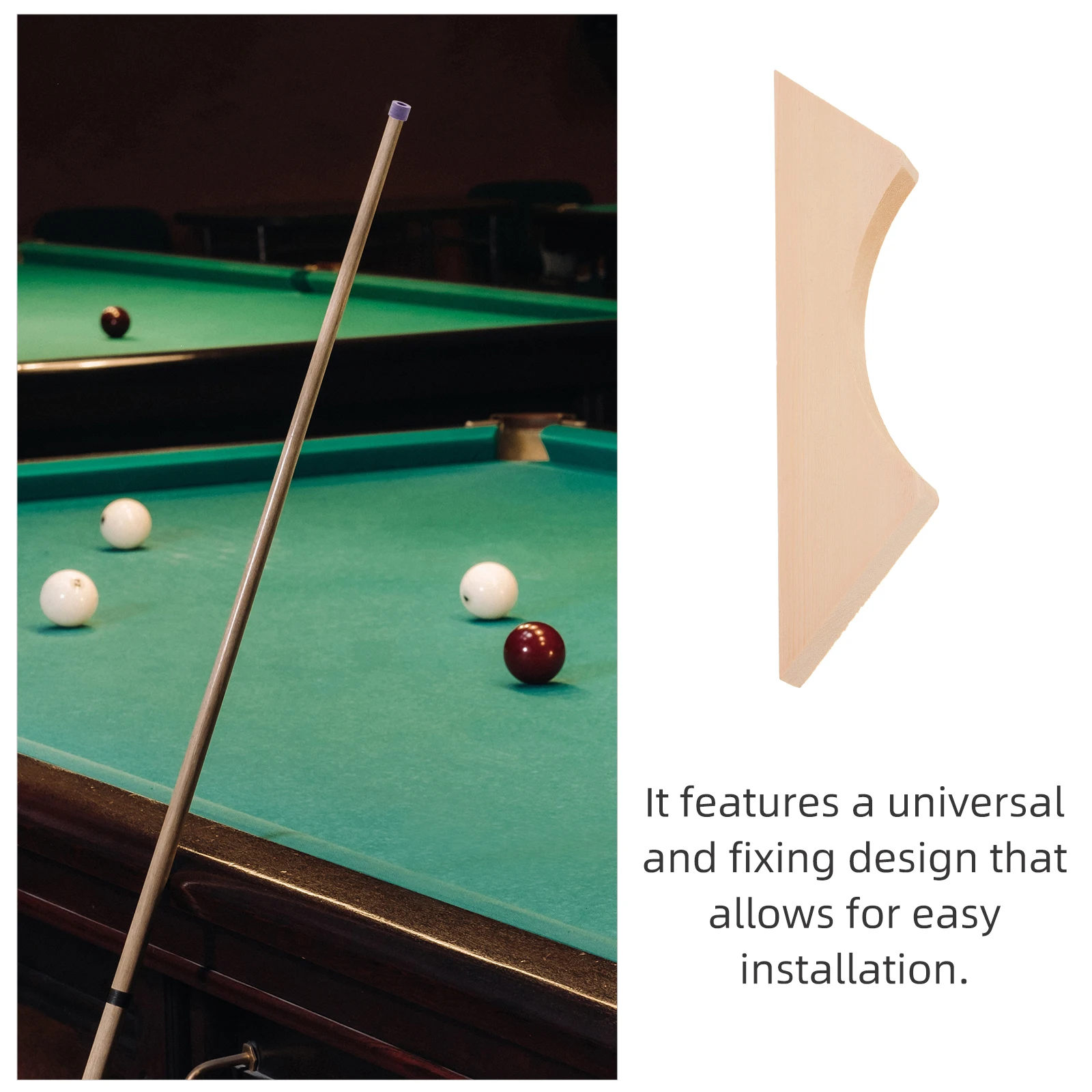 

s Billiard Table Cloth Fixing Block Pool Table Accessory Wood Strip for Cloth Bumper Fabric Fastener Small Block Ensures