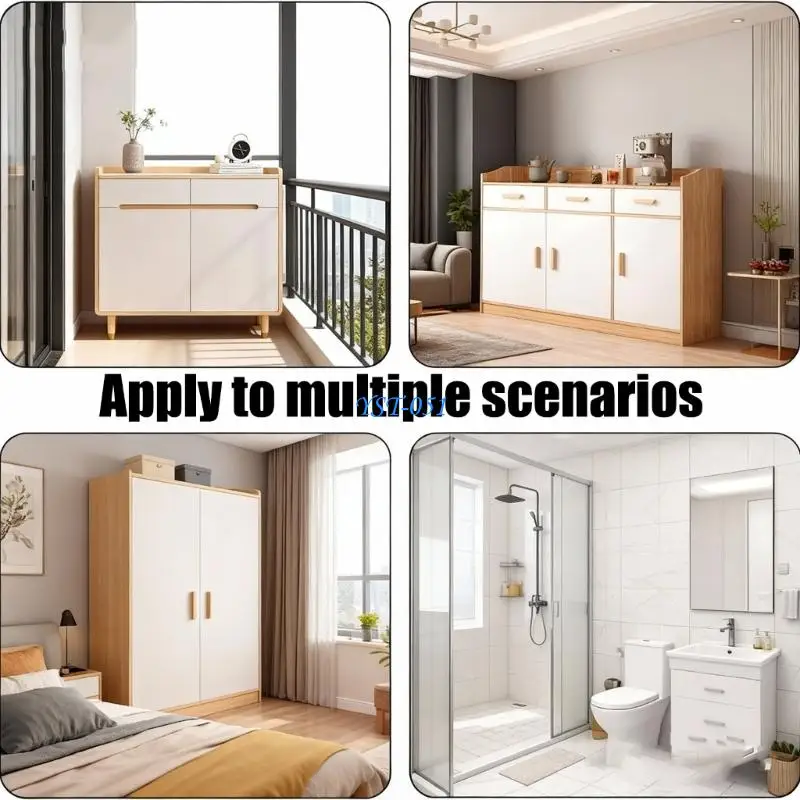 

E15A Soft Closing Cabinet Door Buffers Universal Dampers For Smooth Quiet Operation