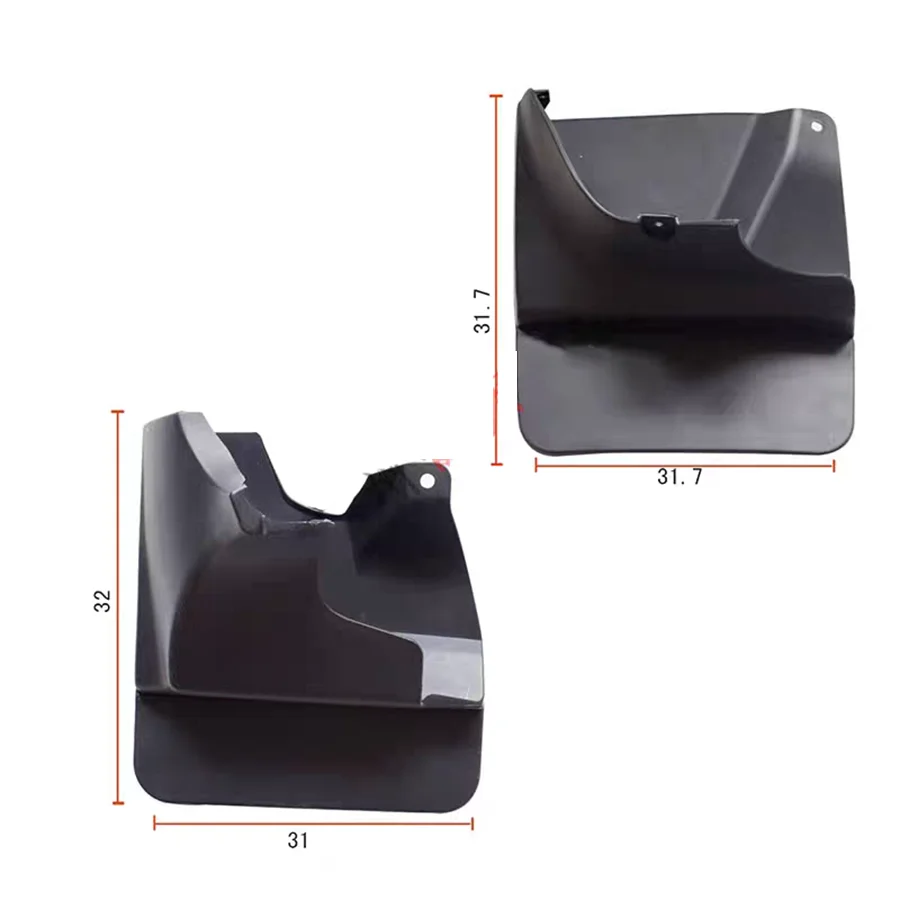 1Pc Car Mudguard Front/Rear Mudflaps Mudguards Fenders Mud Flap Car Accessories For Toyota Land Cruiser Prado LC120 2003-2009