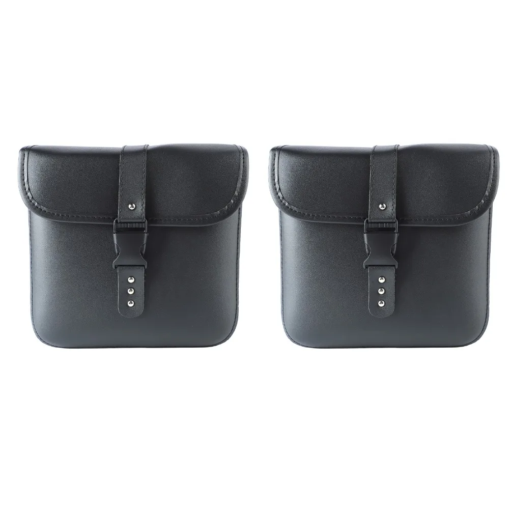 

1Pair Motorcycle Saddlebags Waterproof Wear Resistant PU Leather Side Tool Bag