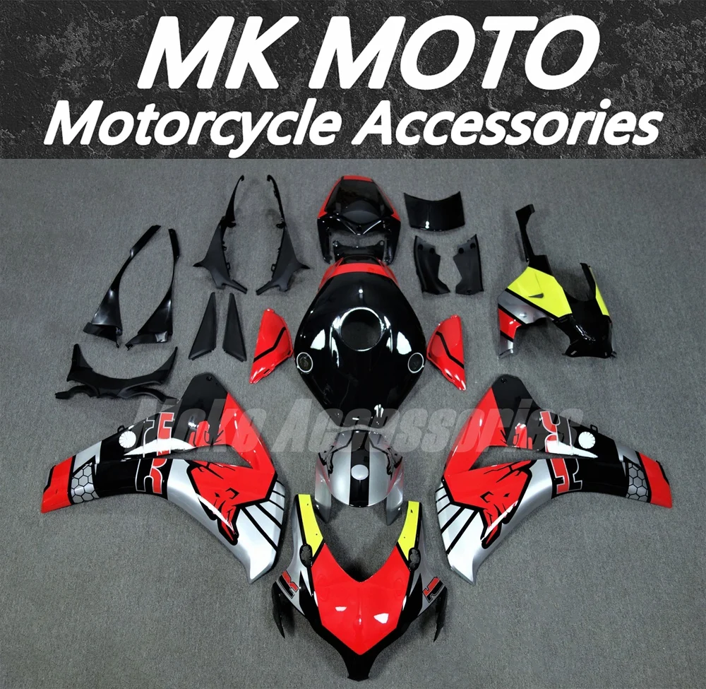 

Moke moto Motorcycle Fairings Kit Fit For Cbr1000rr 2008 2009 2010 2011 Bodywork Set High Quality Injection Red Black