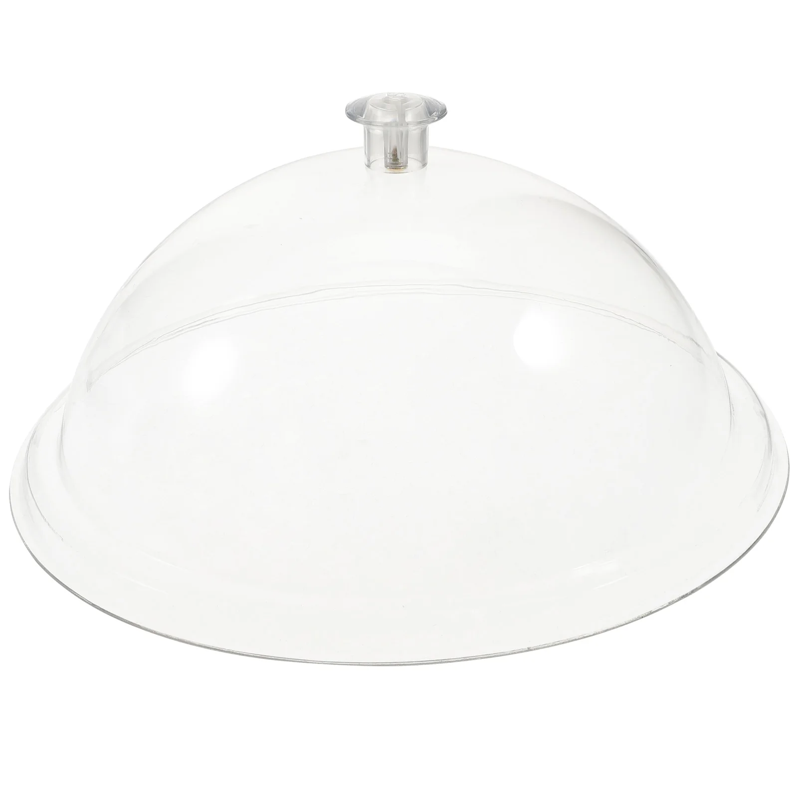 

Food Cover Transparent Acrylic Pastry Lid Dome Clear Display Cake Small Cloche Desk Fly Proof Kitchen Home BBQ Picnic Party
