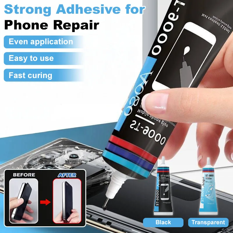 

Прозрачный клей для ремонта телефонов, сильный адгезив для экрана, рамки и задней крышки мобильного телефона, клей для самостоятельного ремонта электроники